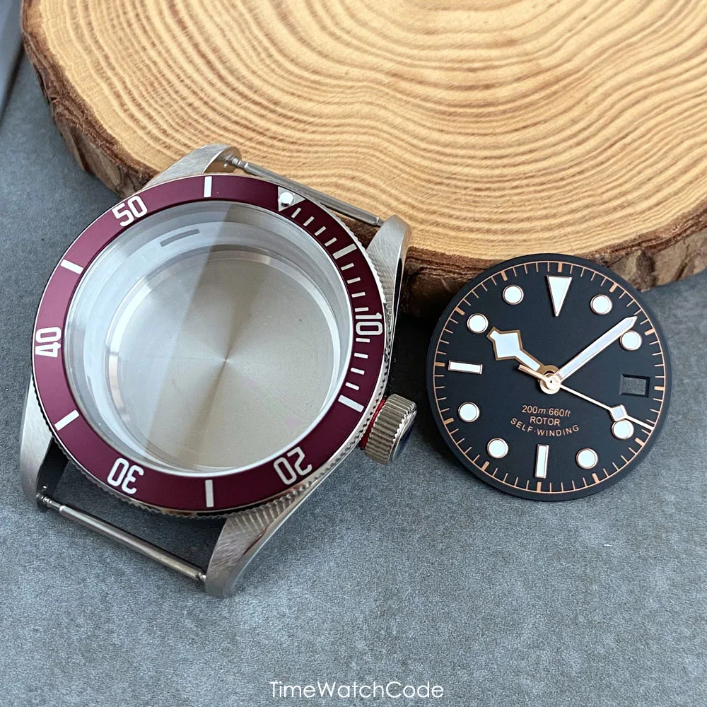 Bronze Case Watch - 100m Waterproof Watch Case 41mm for