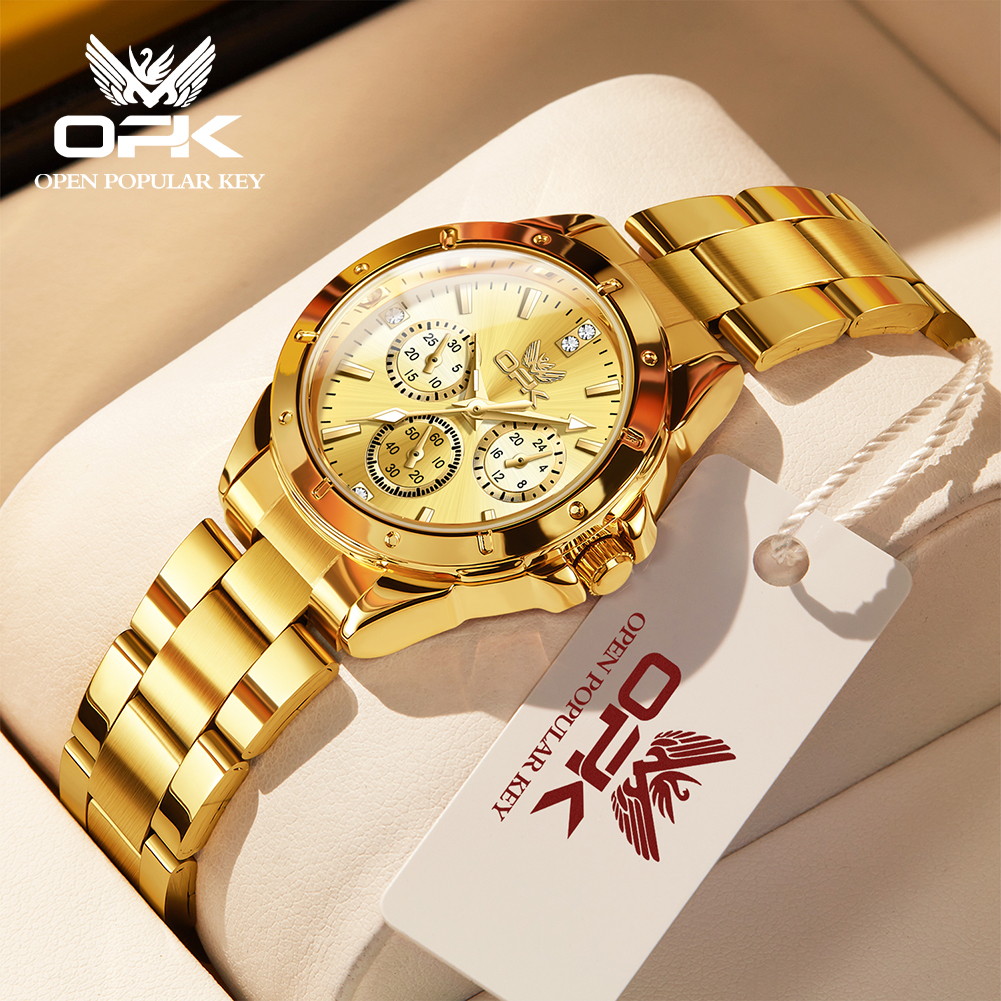 Luxury Watch Logo - OPK 6001 Wristwatch for Women Fashion