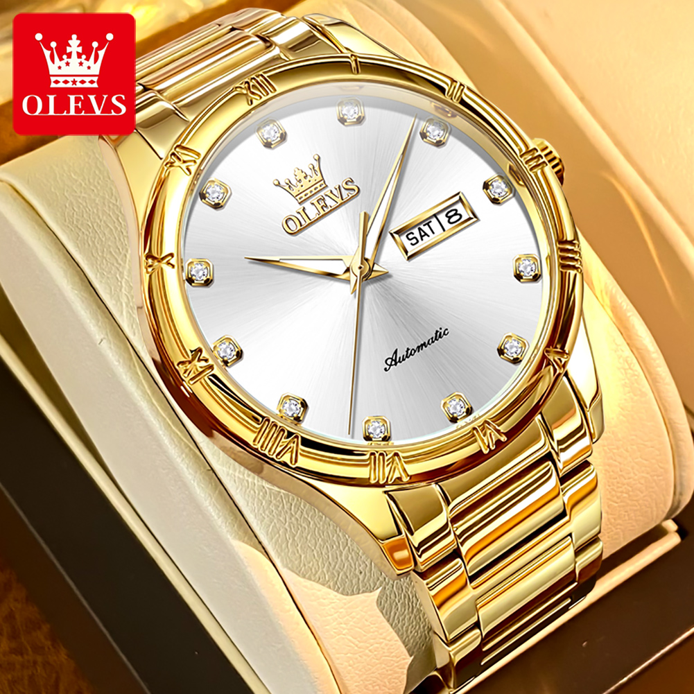 Luxury Watch Men - OLEVS Men's Watches Luxury Casual Fine