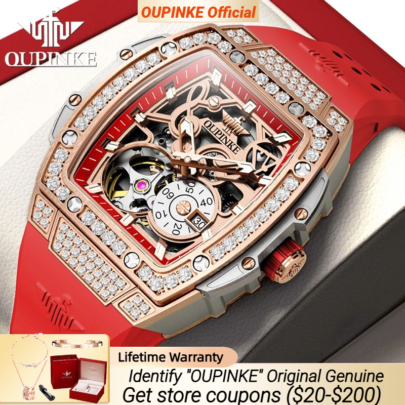 Luxury Watch Zone - OUPINKE Women Watch Original Luxury Brand