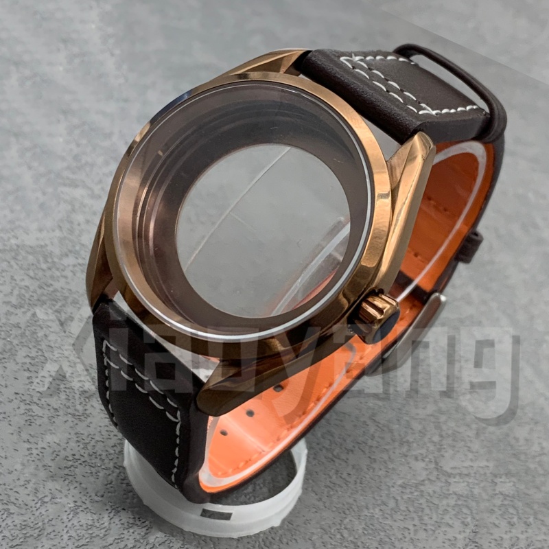 40MM NH35 Polish Bezel Rose Br - огляд і ціна Bronze Case Watch
