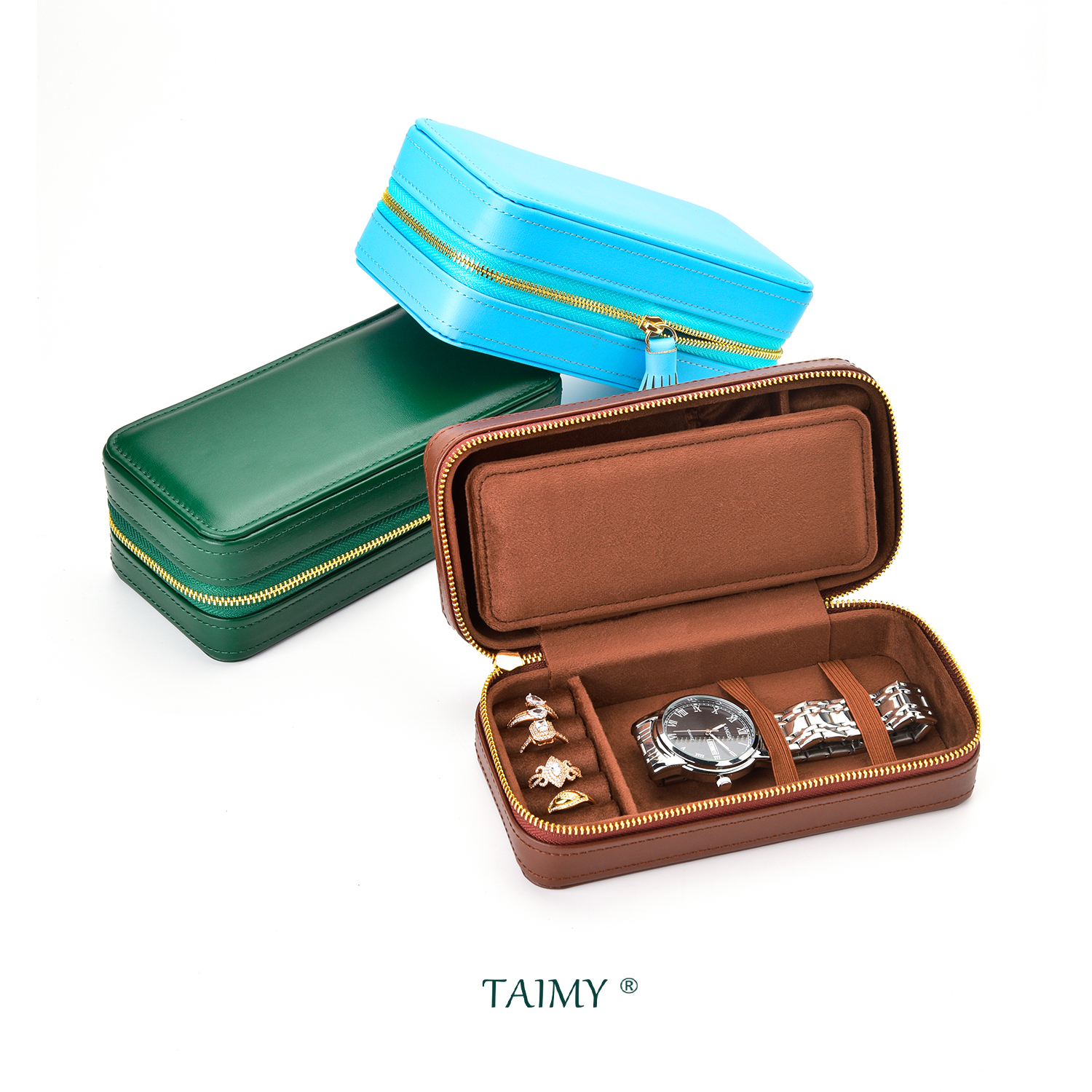 Luxury Pu Leather Jewelry Box  - огляд і ціна Luxury Watch Travel Case