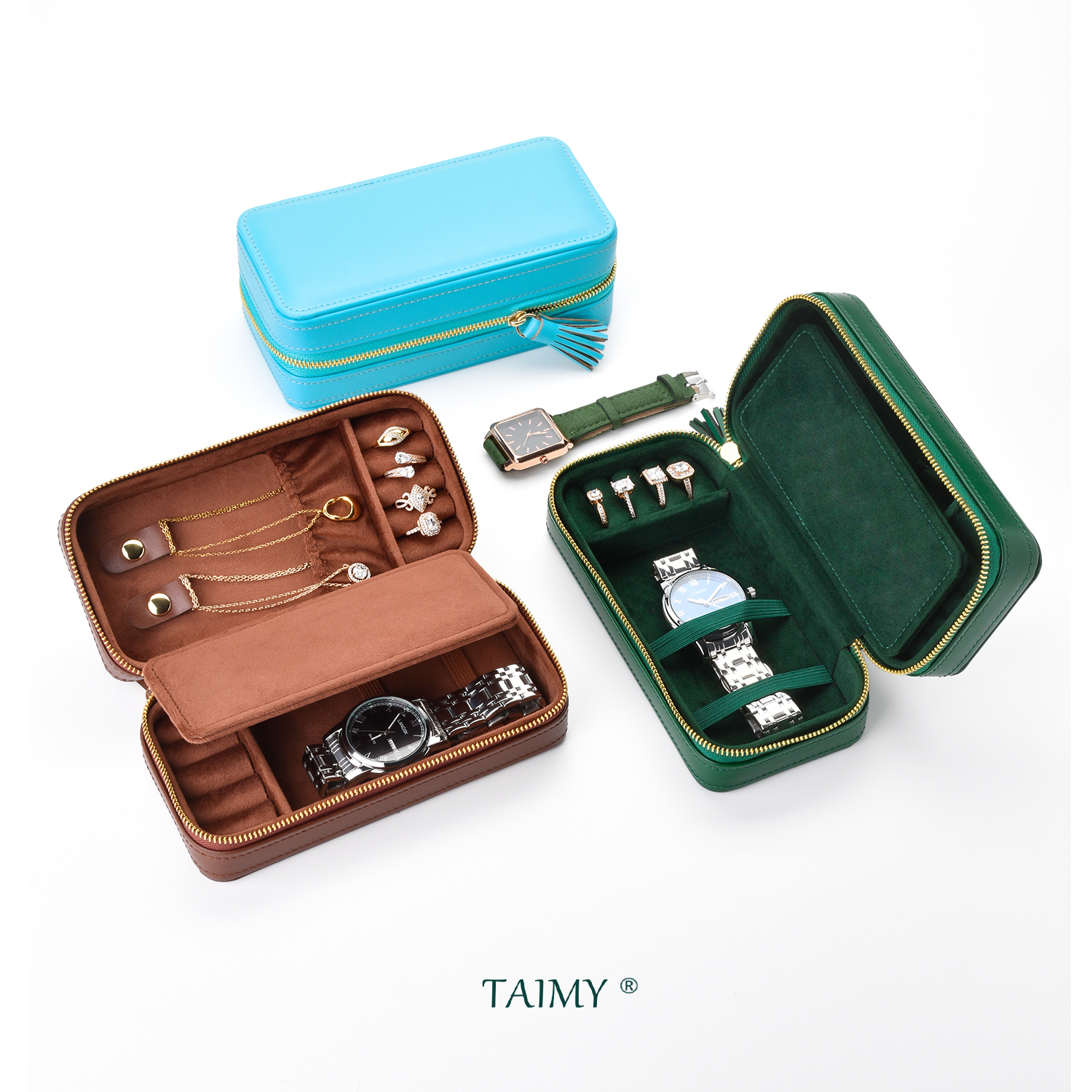 Luxury Pu Leather Jewelry Box  - огляд і ціна Luxury Watch Travel Case