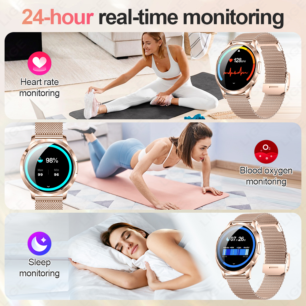 LIGE New Smart Watch Women Ult - огляд і ціна Luxury Watch Korea