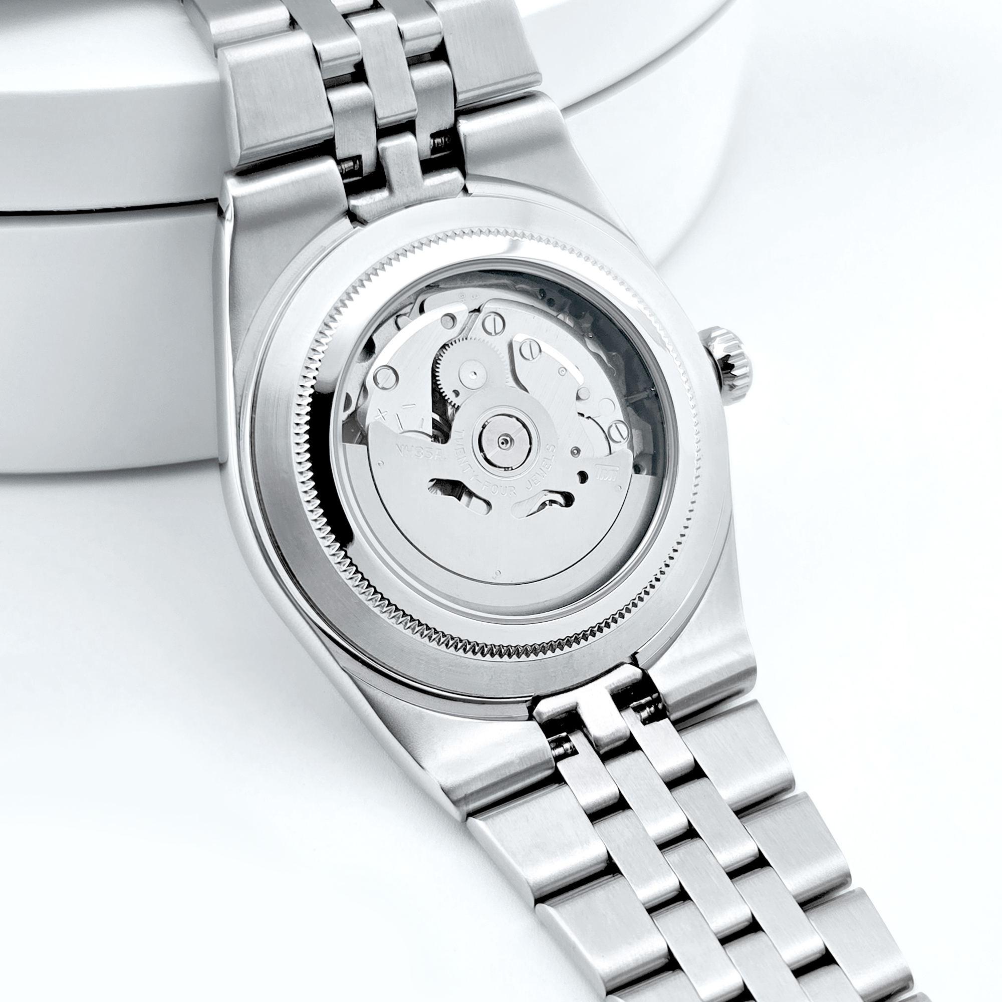 CUSTOM Logo Diy 40mm NH35 Mech - огляд і ціна Luxury Watch Logo