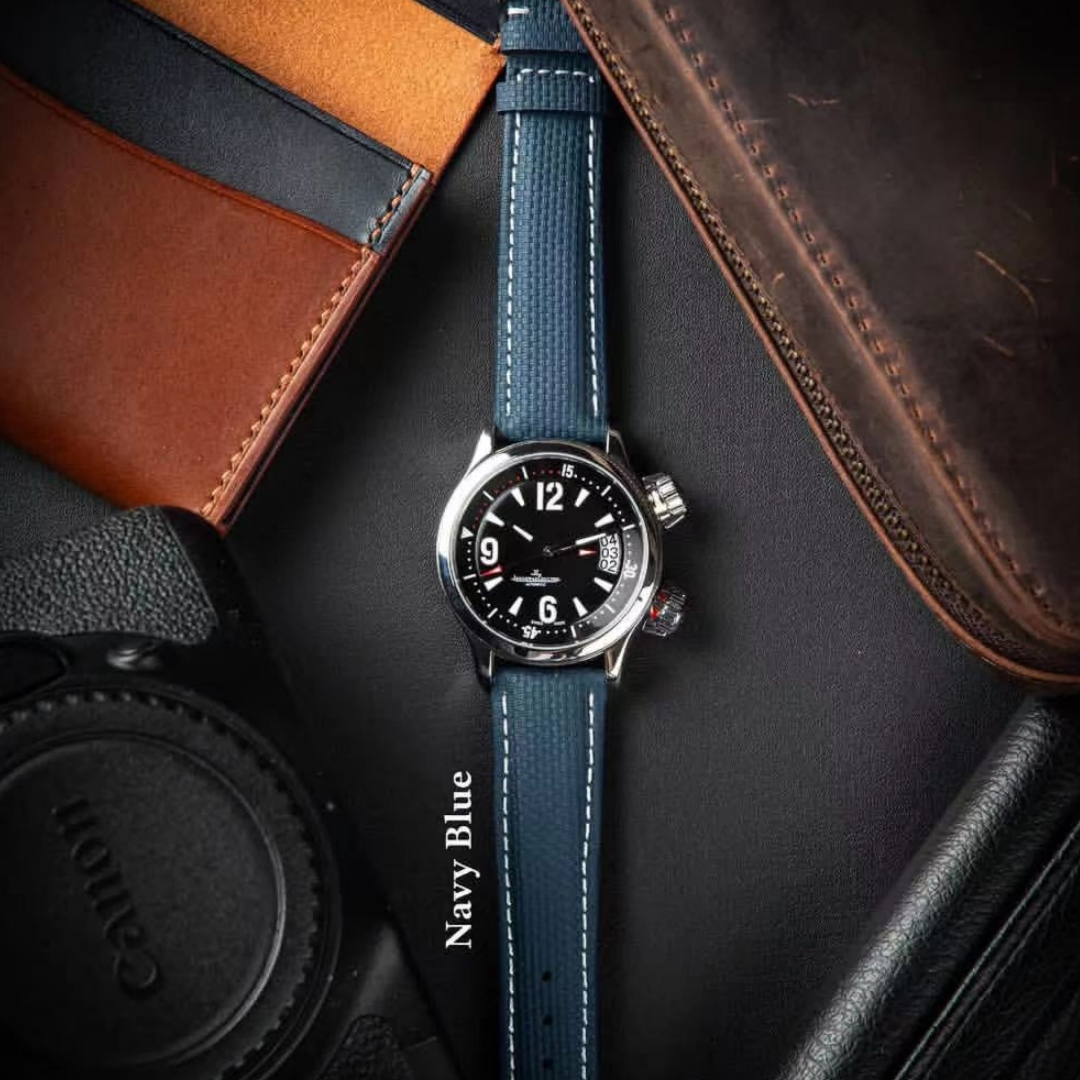 18 19 20 21 22mm Sailcloth FKM - огляд і ціна Luxury Watch Jaeger Lecoultre