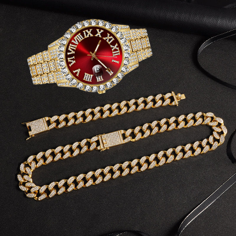 Luxury Gold Watch for Men Full - огляд і ціна Luxury Watch Miami