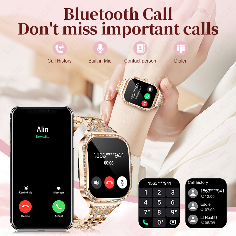 New Luxury Smart Watch Ladies  - огляд і ціна Luxury Watch Korea