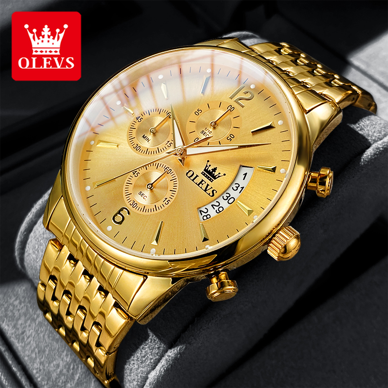 OLEVS luxury brand men's watch - огляд і ціна Luxury Watch Men