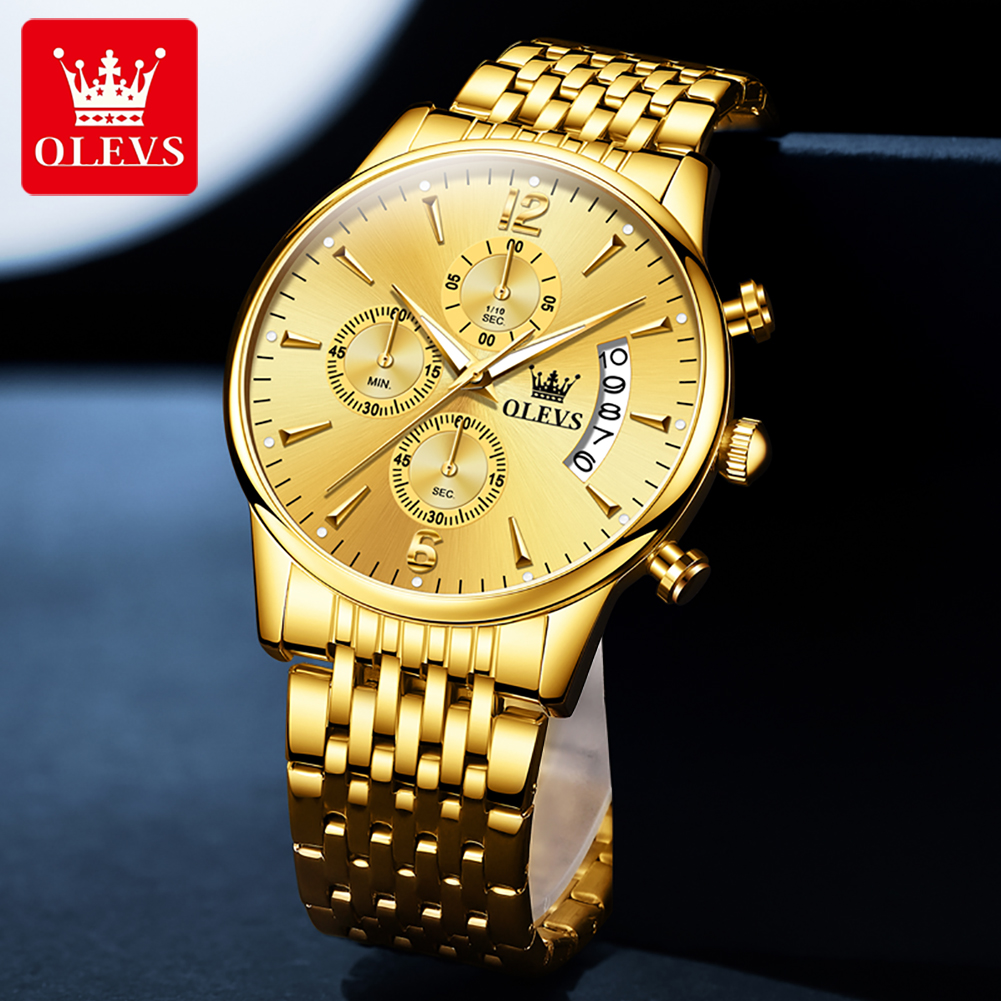 OLEVS luxury brand men's watch - огляд і ціна Luxury Watch Men