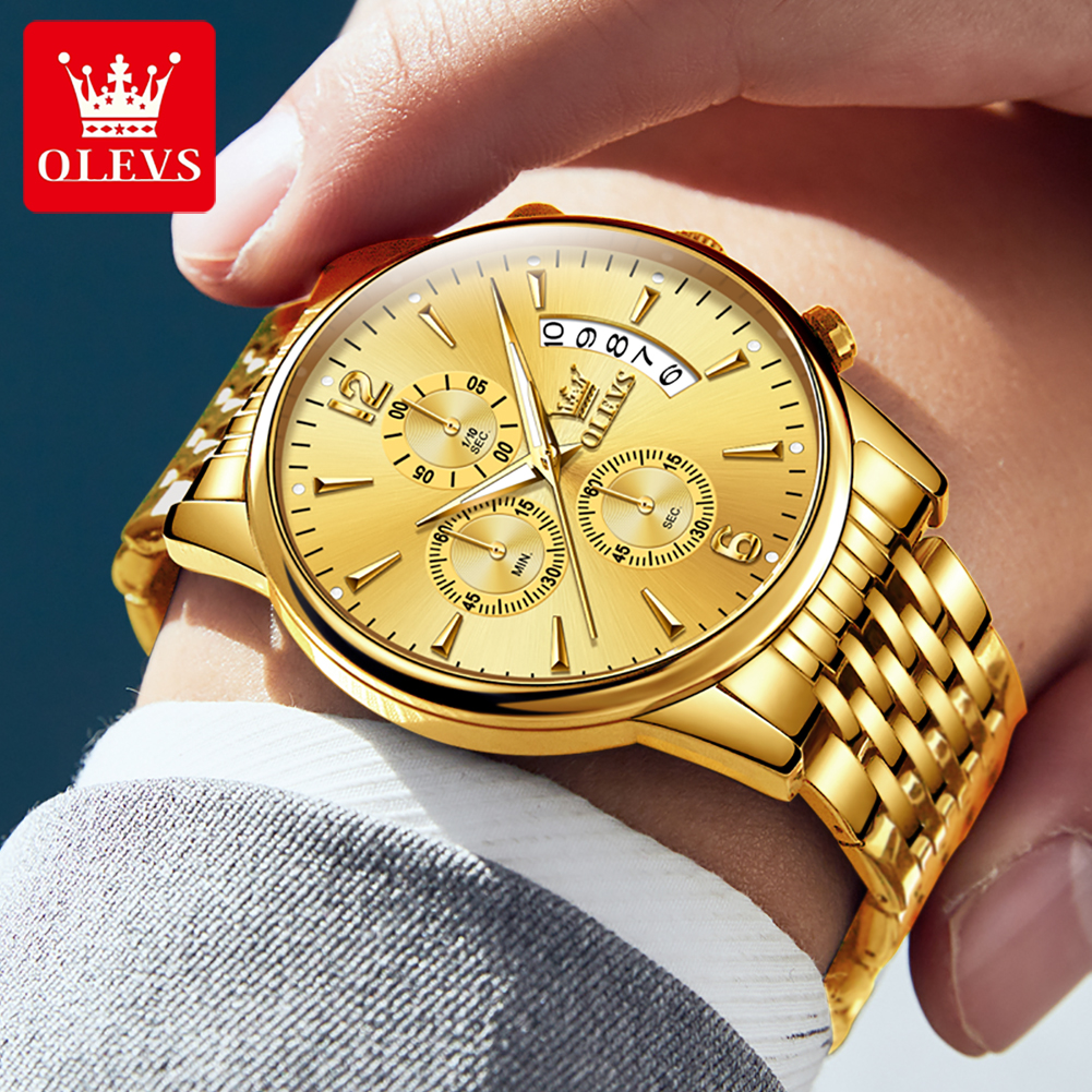 OLEVS luxury brand men's watch - огляд і ціна Luxury Watch Men