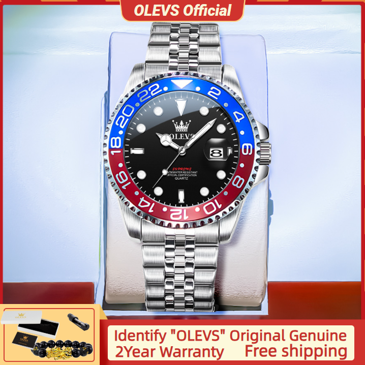 OLEVS 5657 Original Brand Men' - огляд і ціна Luxury Watch Men