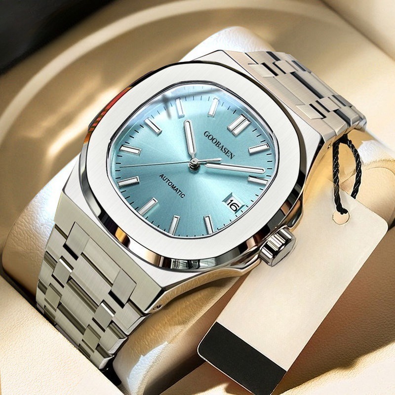 High Level Square Men Clock Wa - огляд і ціна Luxury Watch Levels