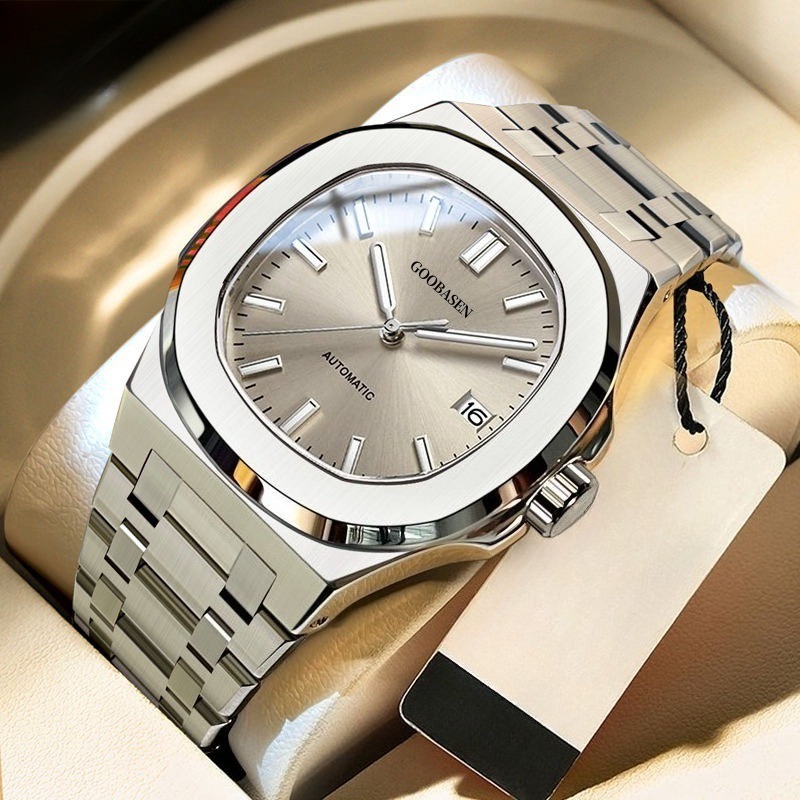High Level Square Men Clock Wa - огляд і ціна Luxury Watch Levels