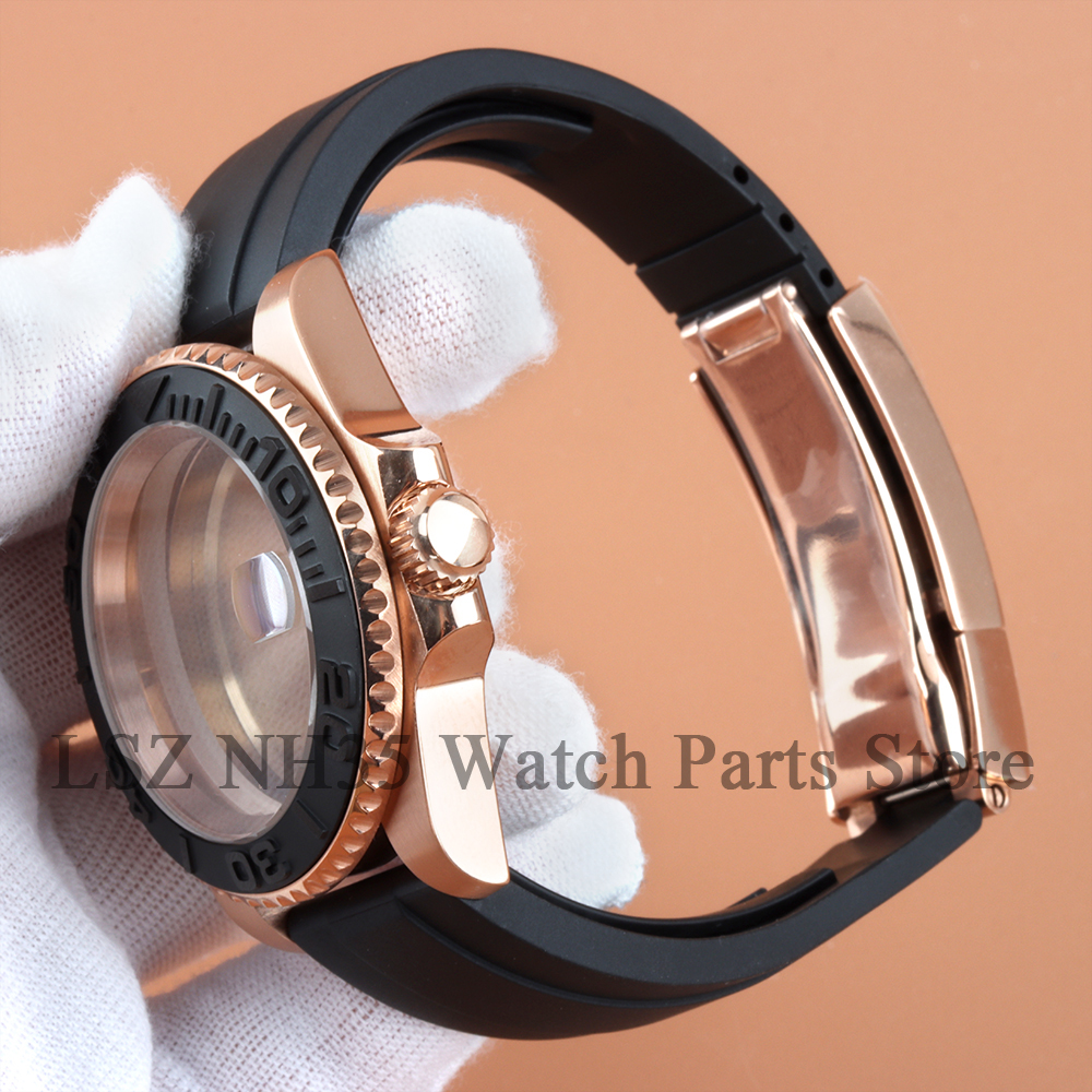 40mm Watch Case Rose Gold Sapp - огляд і ціна Bronze Case Watch