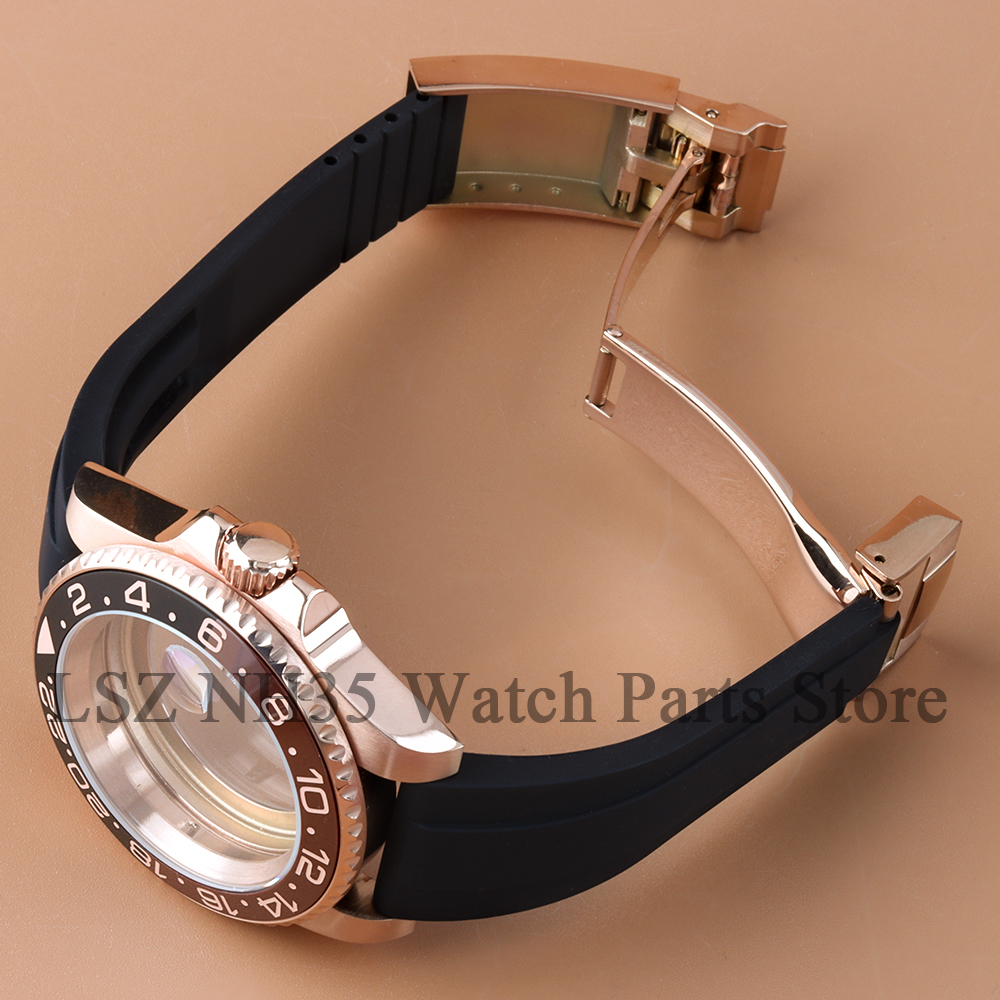 40mm Watch Case Rose Gold Sapp - огляд і ціна Bronze Case Watch