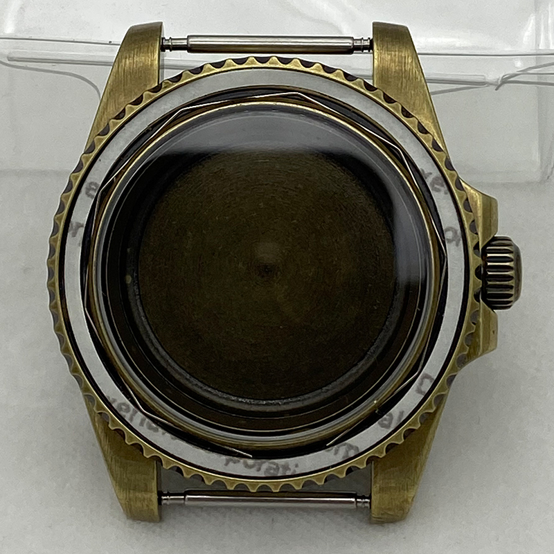 40mm Vintage Bronze Watch Case - огляд і ціна Bronze Case Watch