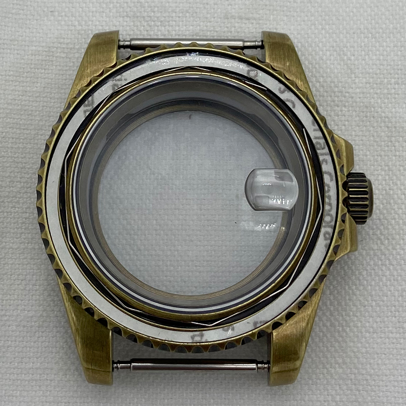 40mm Vintage Bronze Watch Case - огляд і ціна Bronze Case Watch