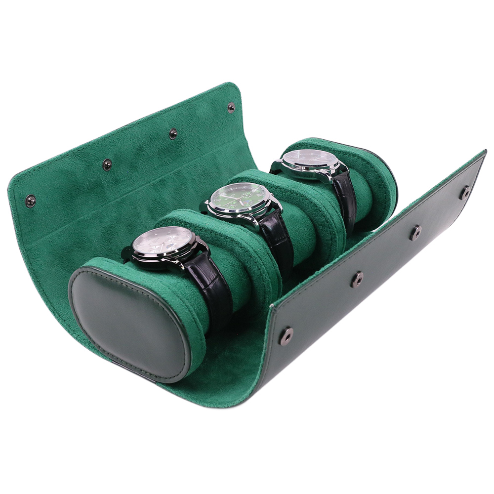 Luxury Portable 3 Slots PU Lea - огляд і ціна Luxury Watch Travel Case