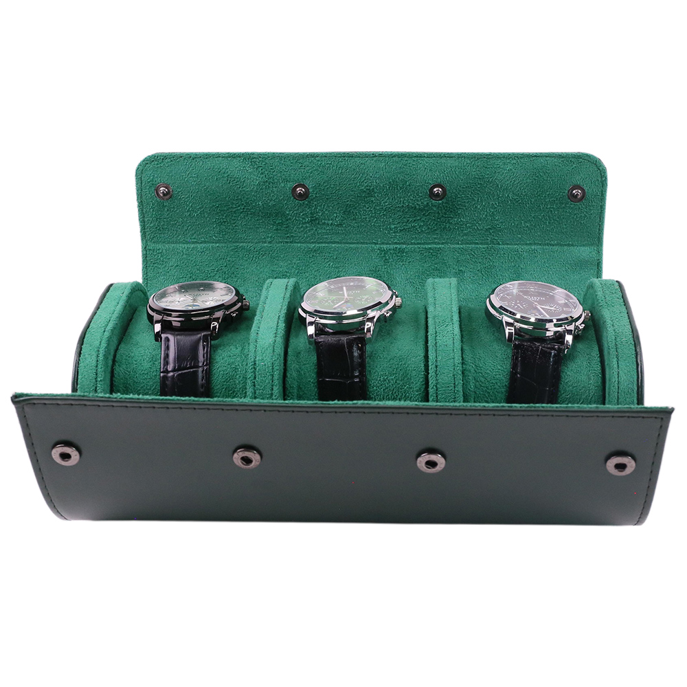 Luxury Portable 3 Slots PU Lea - огляд і ціна Luxury Watch Travel Case
