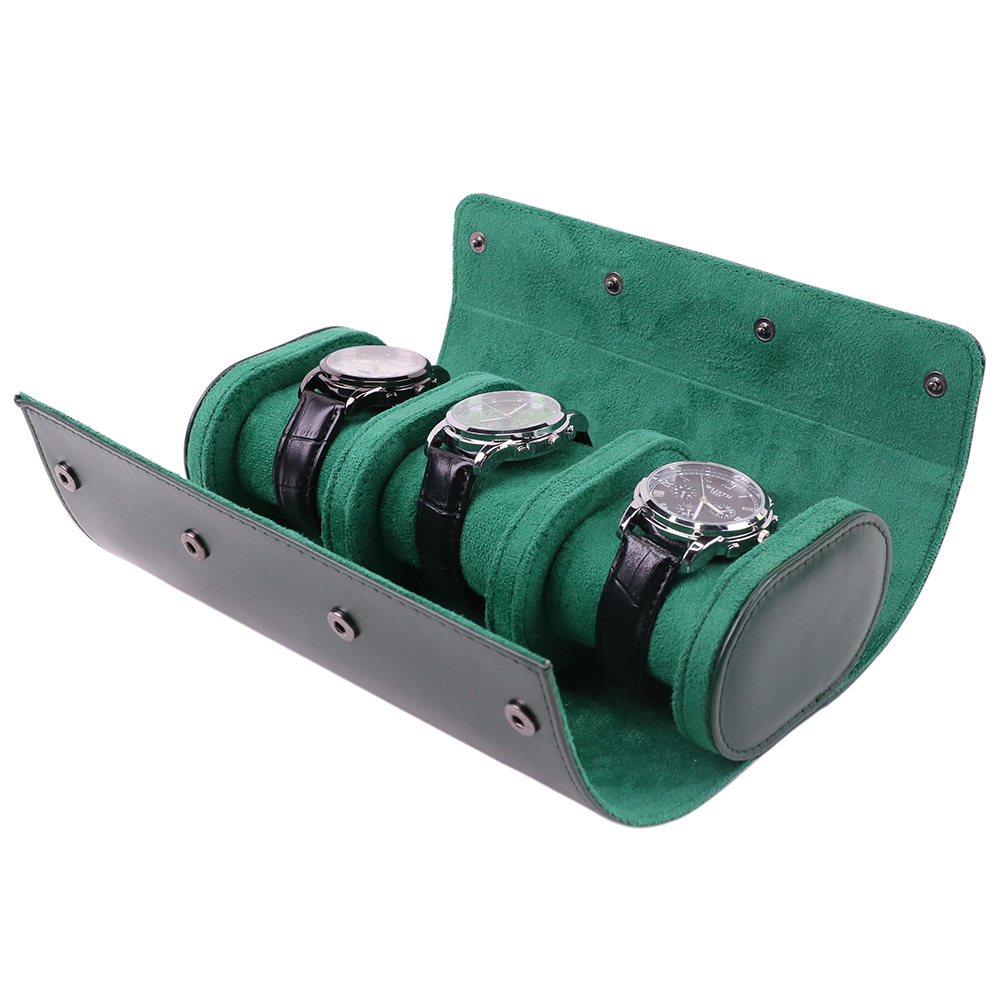 Luxury Portable 3 Slots PU Lea - огляд і ціна Luxury Watch Travel Case
