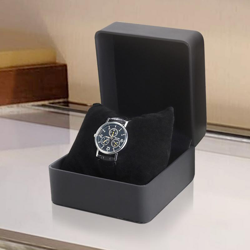 Luxury Leather Watch Storage B - огляд і ціна Luxury Watch Travel Case