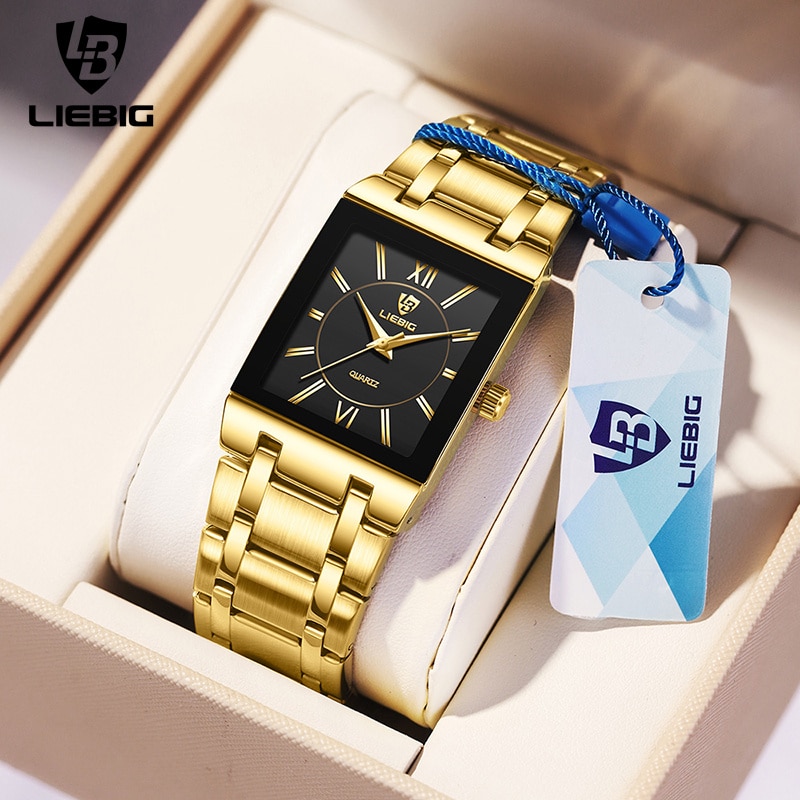 LiEBIG Luxury Golden Quartz Wr - огляд і ціна Luxury Watch Collection