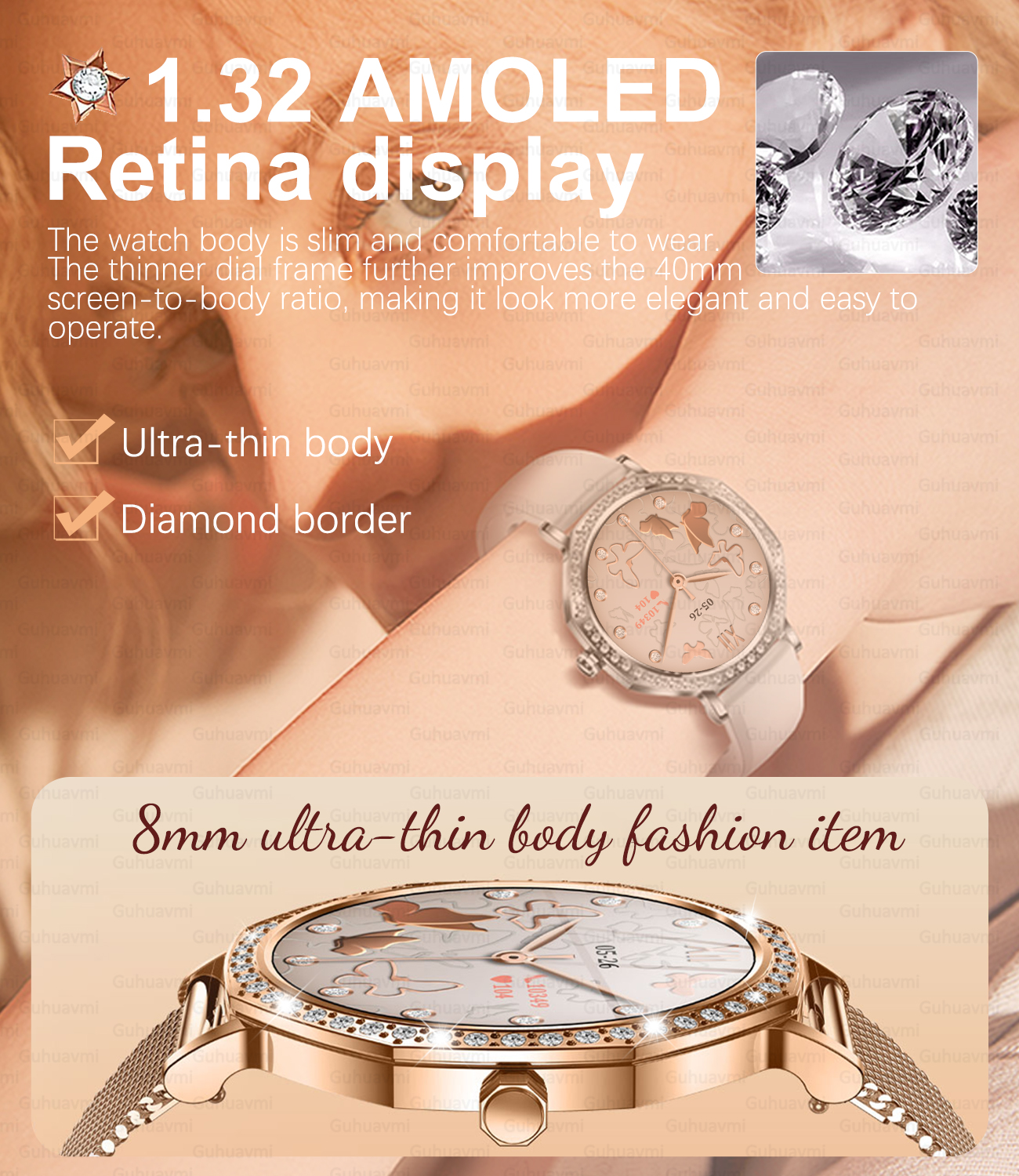 2025 New Ladies' Fashion Smart - огляд і ціна Luxury Watch Korea