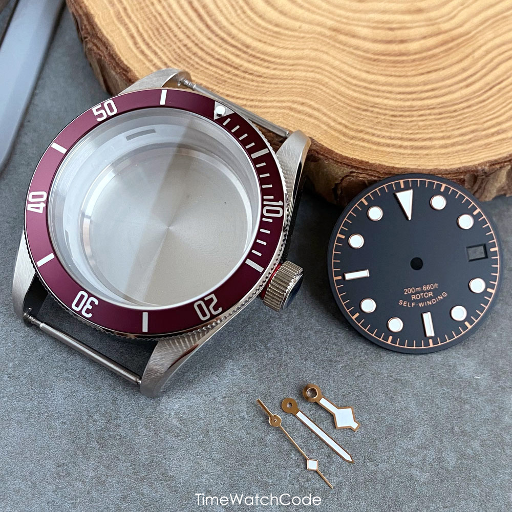 100m Waterproof Watch Case 41m - огляд і ціна Bronze Case Watch