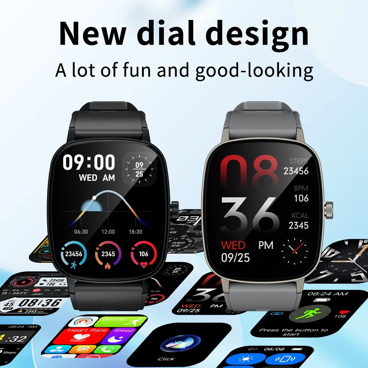 Electronic Smartwatches Wirele - огляд і ціна Luxury Watch On Rubber Strap