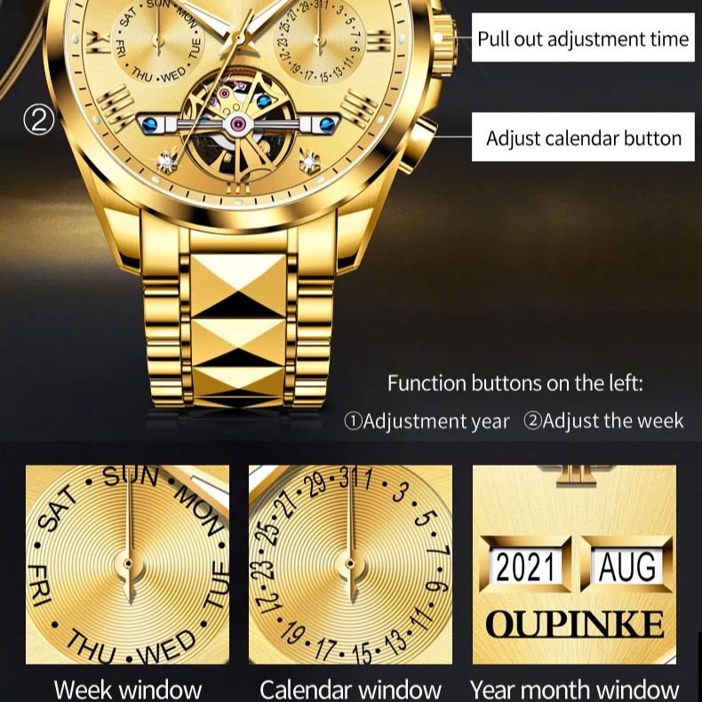 OUPINKE Tourbillon Couple Watc - огляд і ціна Luxury Watch Zone