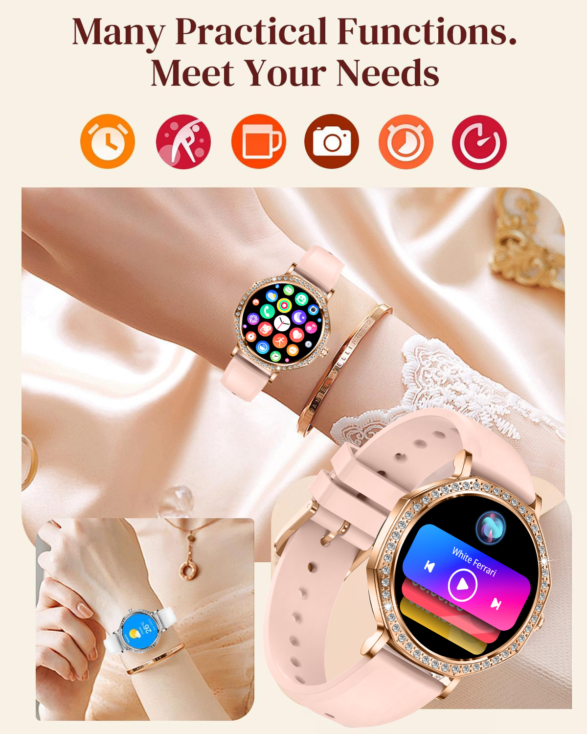 2026 Ultra Thin Women Smart Wa - огляд і ціна Luxury Watch Korea