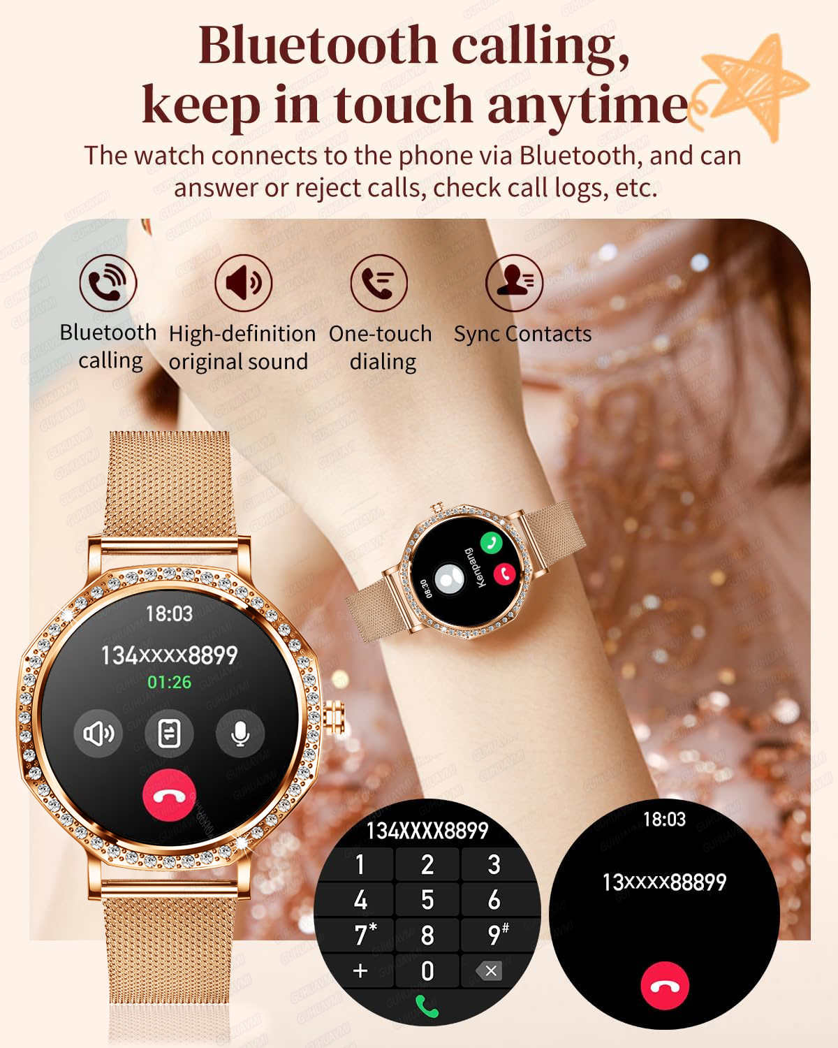 2026 Ultra Thin Women Smart Wa - огляд і ціна Luxury Watch Korea