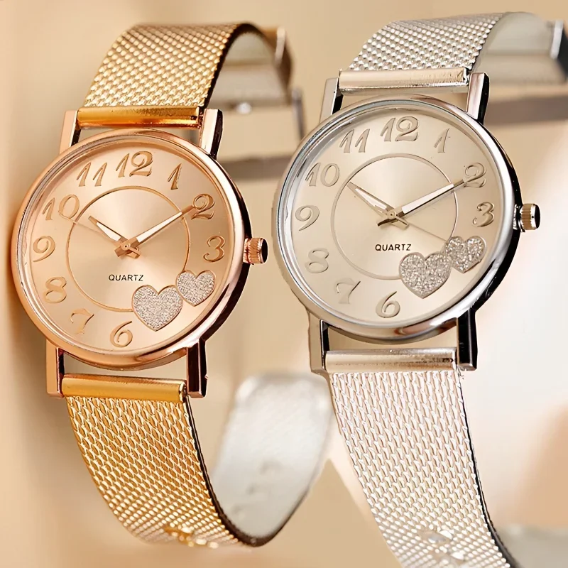 Elegant Rose Gold Heart Dial W - огляд і ціна Luxury Watch Levels