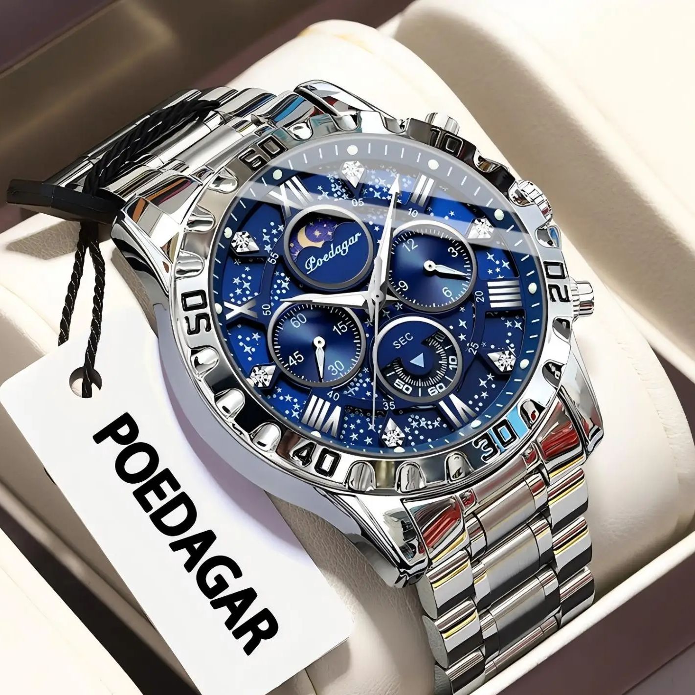 POEDAGAR Luxury Fashion Man Wa - огляд і ціна Luxury Watch Zone