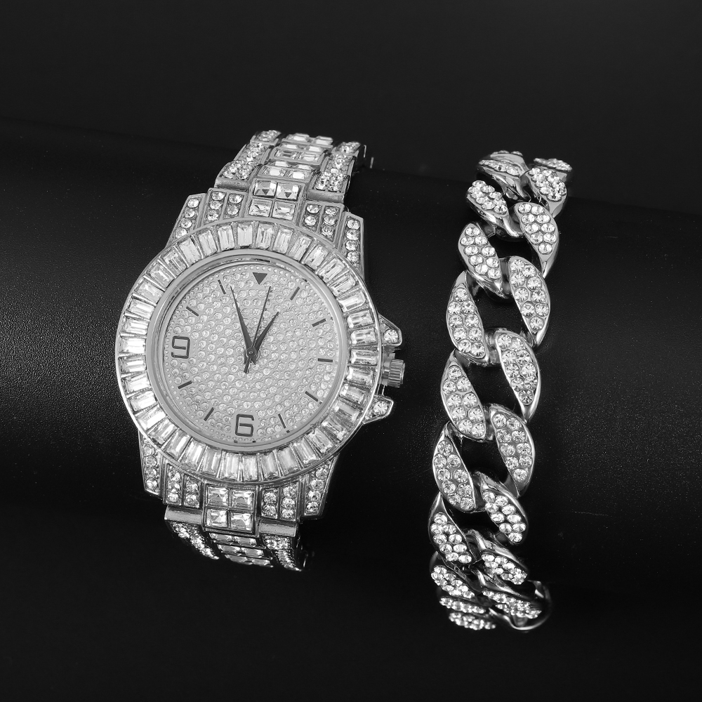 Full Diamond Iced Out Watch fo - огляд і ціна Luxury Watch Miami