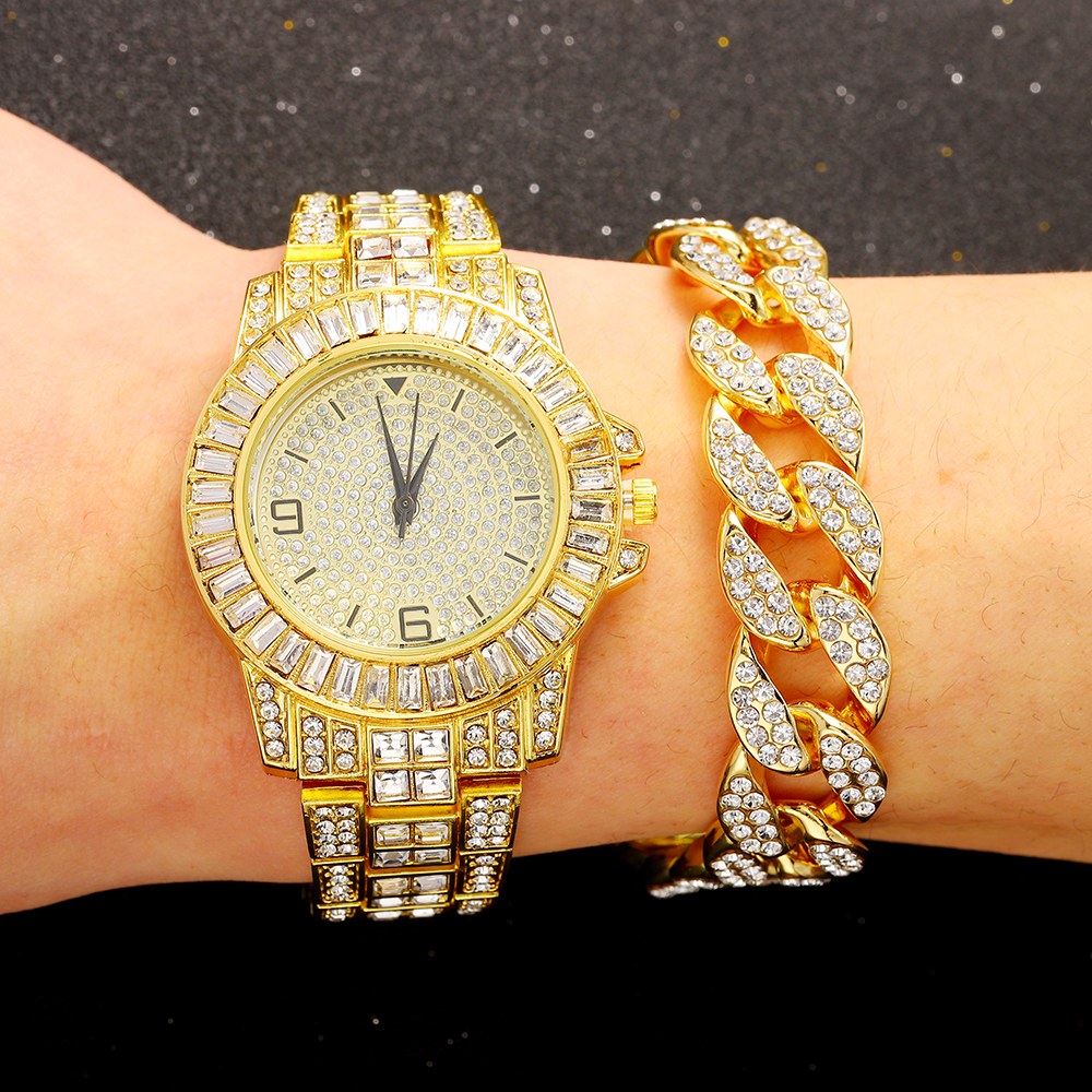 Full Diamond Iced Out Watch fo - огляд і ціна Luxury Watch Miami