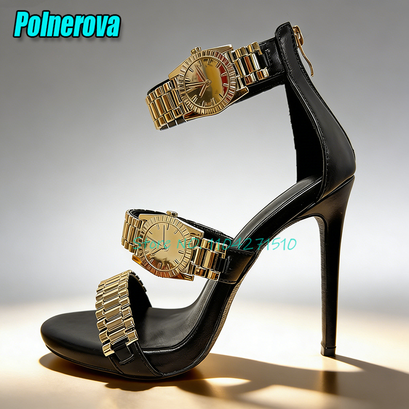 Women's Silver Golden Watch St - огляд і ціна Luxury Watch On Rubber Strap