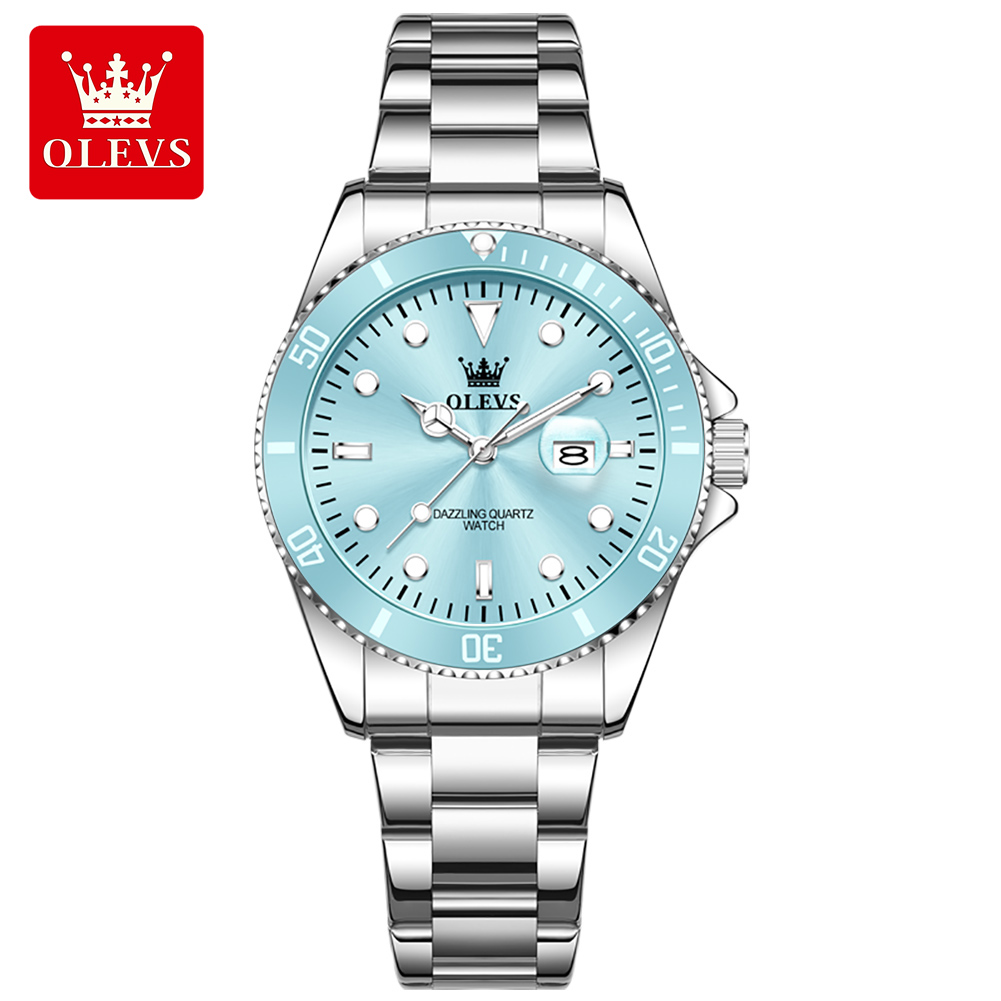 OLEVS Luxury Stainless Steel W - огляд і ціна Luxury Watch Logo