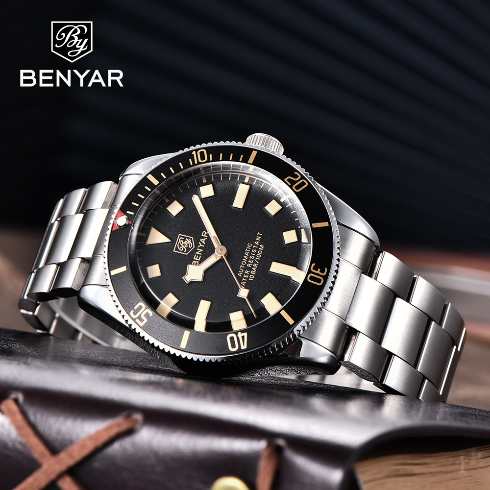 2025 New BENYAR Automatic Watc - огляд і ціна Luxury Watch Men