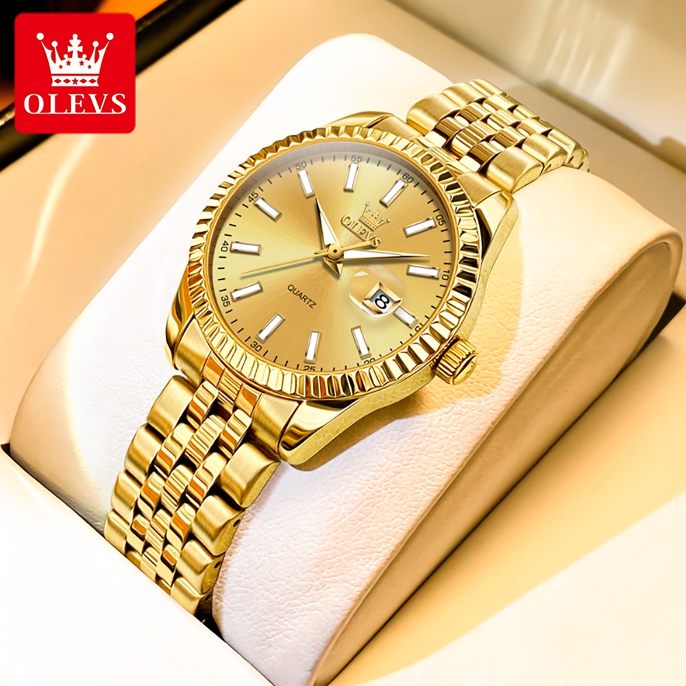 OLEVS 5593 Quartz Women's Watc - огляд і ціна Luxury Watch Logo