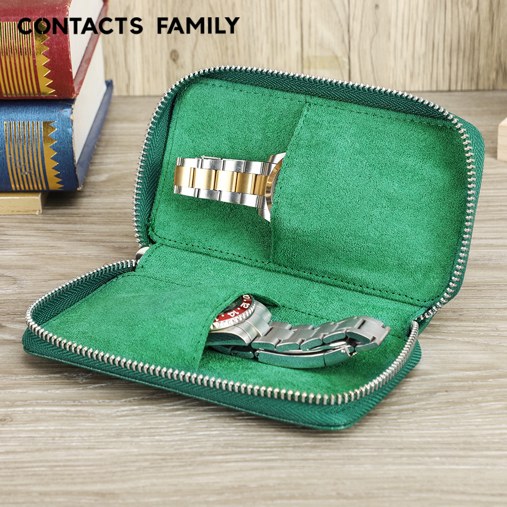 CONTACTS FAMILY Luxury Pouch w - огляд і ціна Luxury Watch Travel Case