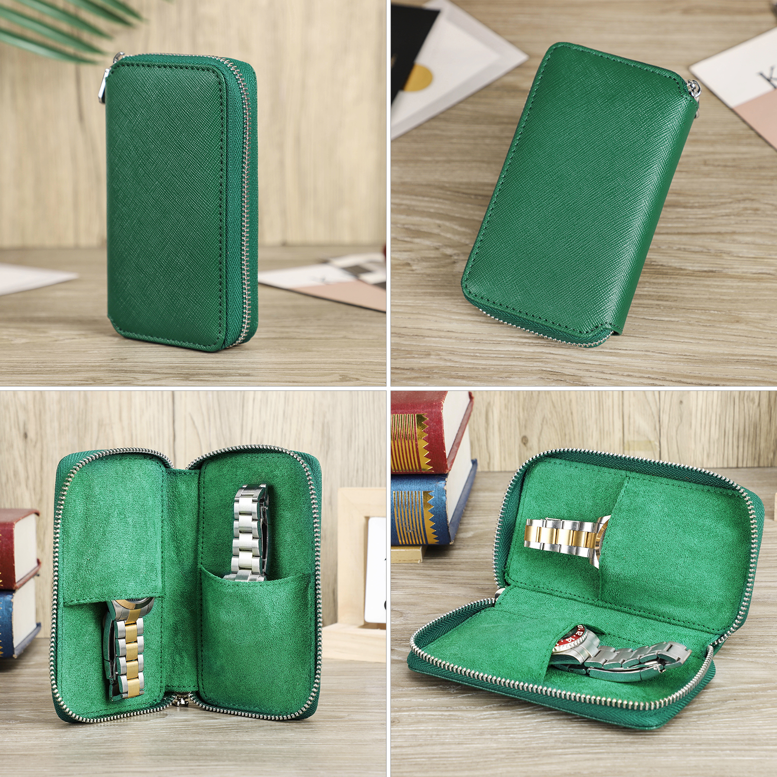 CONTACTS FAMILY Luxury Pouch w - огляд і ціна Luxury Watch Travel Case