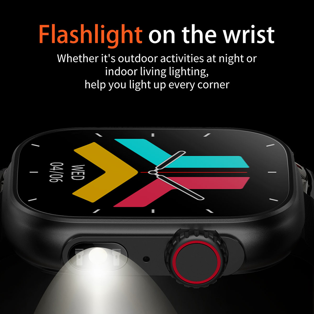 Man Smart Watch Flashlight Bod - огляд і ціна Luxury Watch Korea