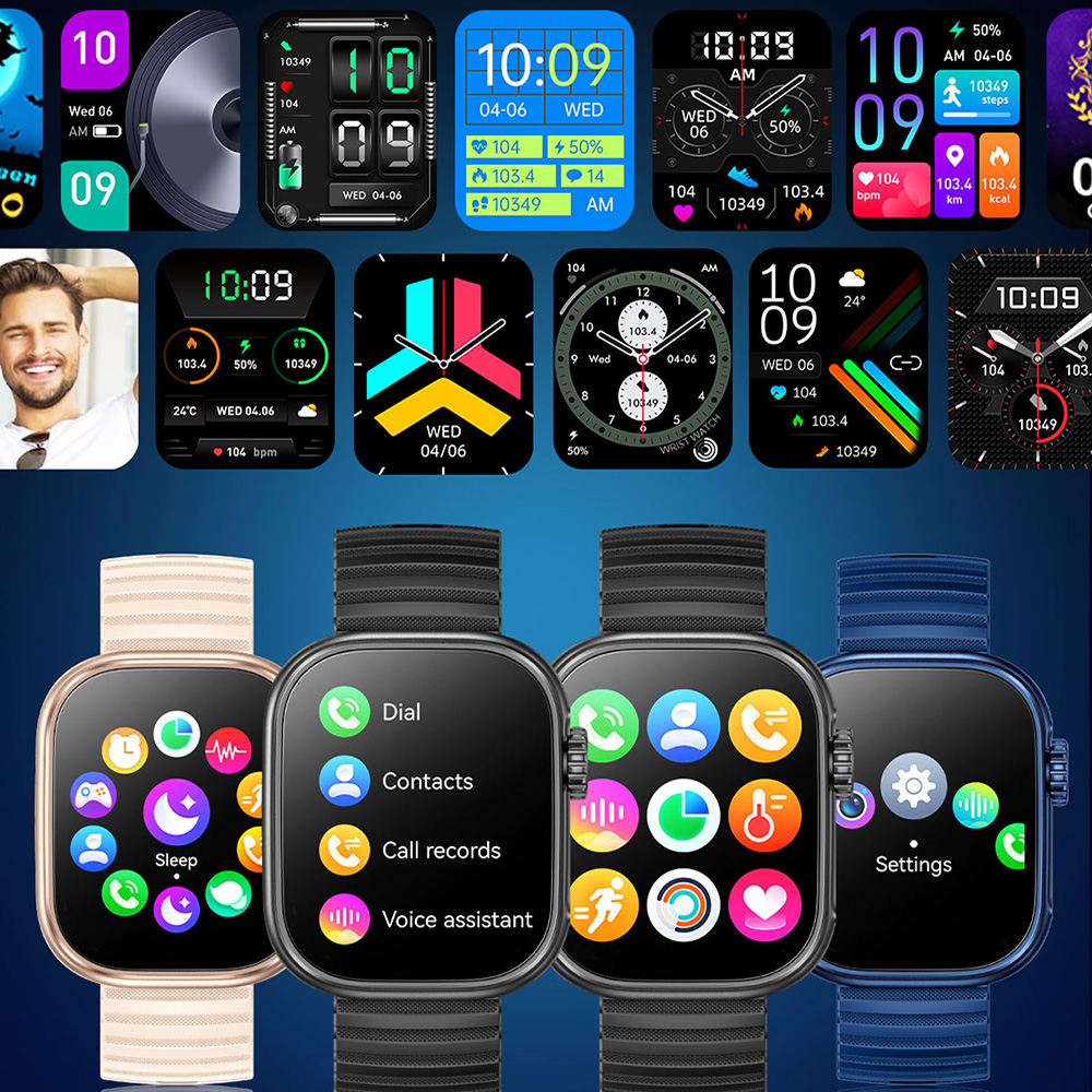 Man Smart Watch Flashlight Bod - огляд і ціна Luxury Watch Korea