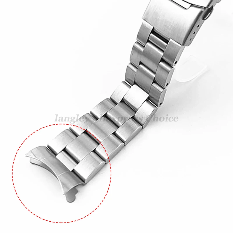 Curved End Link for Seiko SKX0 - огляд і ціна Luxury Watch Logo