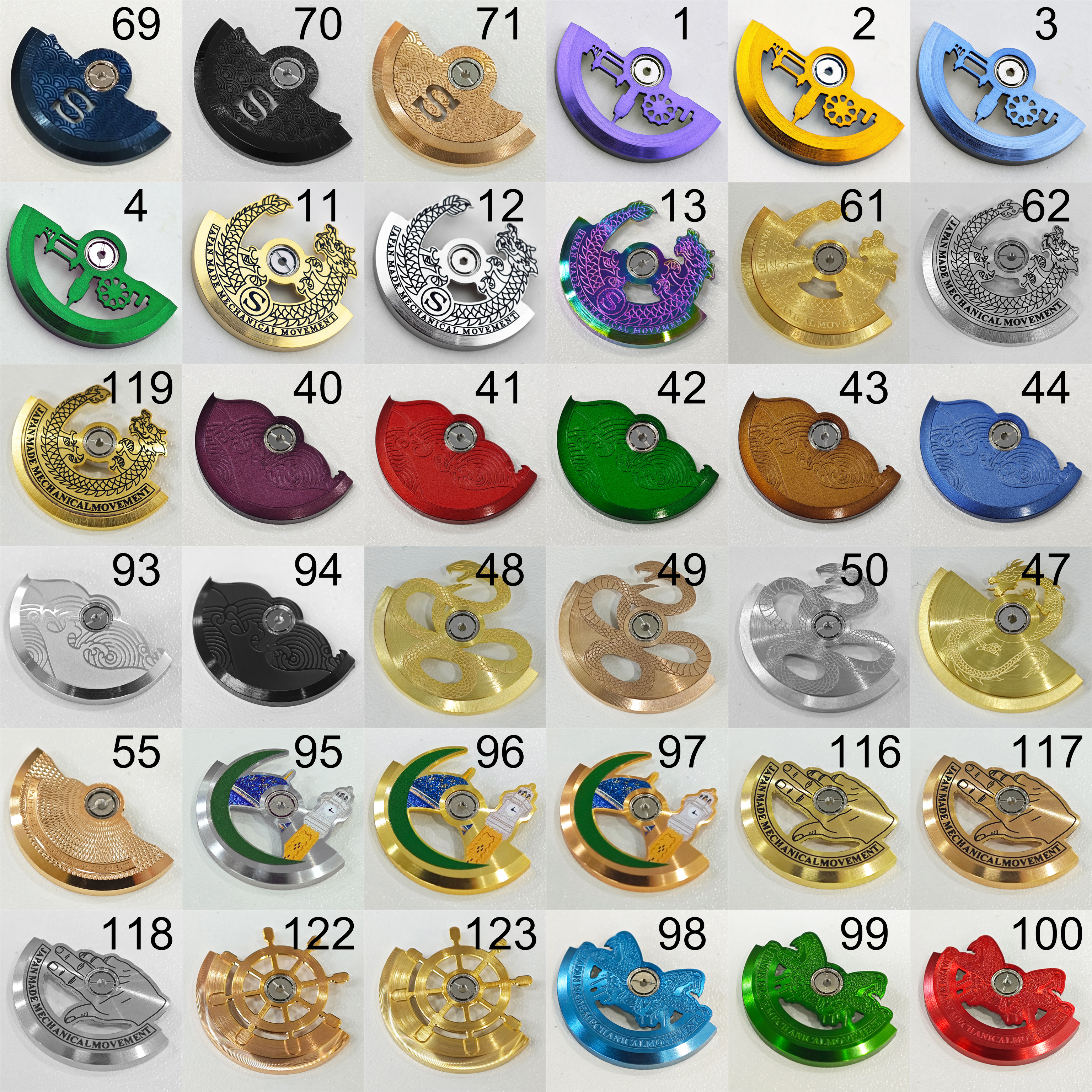 148 Styles NH35 NH36 Watch Mov - огляд і ціна Bronze Case Watch