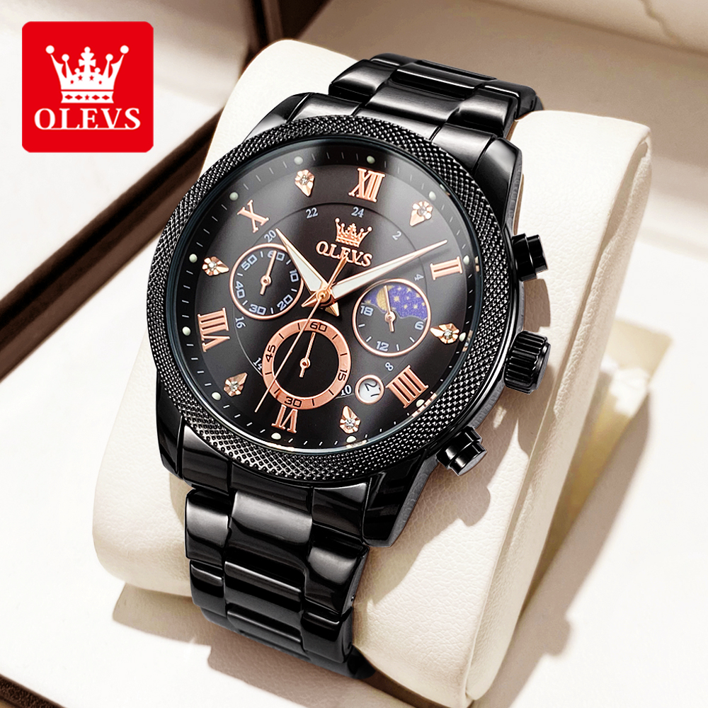 OLEVS Original Fashion Men's W - огляд і ціна Luxury Watch Men