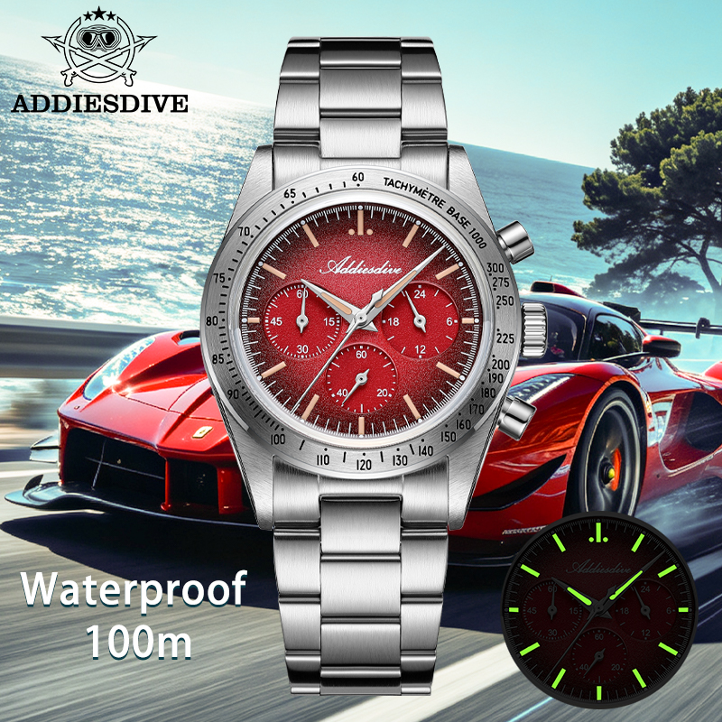 ADDIESDIVE AD2552 Chronograph  - огляд і ціна Luxury Watch Levels