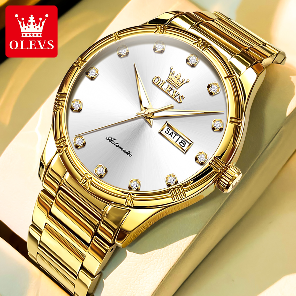 OLEVS Men's Watches Luxury Cas - огляд і ціна Luxury Watch Men